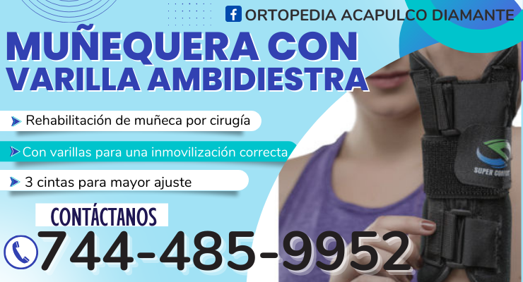 Muñequera con Barilla en Acapulco Diamante