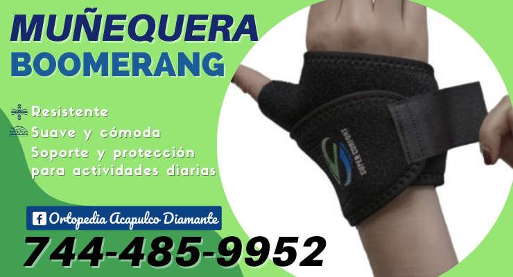 Muñequera Boomerang en Acapulco Diamante