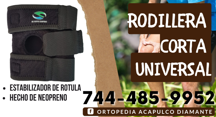 Rodillera Corta en Acapulco Diamante